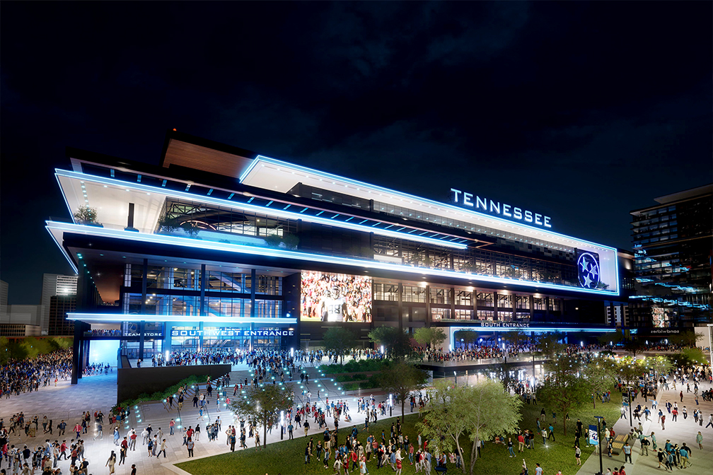 <p>Tennessee Titans Stadium</p><p>Nashville, Tennessee</p>